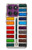 S3243 Watercolor Paint Set Hülle Schutzhülle Taschen für Motorola Edge 60 Pro