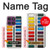 S3243 Watercolor Paint Set Hülle Schutzhülle Taschen für Motorola Edge 60 Pro