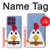 S3254 Chicken Cartoon Hülle Schutzhülle Taschen für Motorola Edge 60 Pro