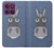S3271 Donkey Cartoon Hülle Schutzhülle Taschen für Motorola Edge 60 Pro