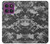 S3293 Urban Black Camo Camouflage Hülle Schutzhülle Taschen für Motorola Edge 60 Pro