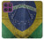 S3297 Brazil Flag Vintage Football Graphic Hülle Schutzhülle Taschen für Motorola Edge 60 Pro