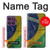 S3297 Brazil Flag Vintage Football Graphic Hülle Schutzhülle Taschen für Motorola Edge 60 Pro