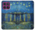S3336 Van Gogh Starry Night Over the Rhone Hülle Schutzhülle Taschen für Motorola Edge 60 Pro