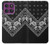S3363 Bandana Black Pattern Hülle Schutzhülle Taschen für Motorola Edge 60 Pro