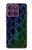 S3366 Rainbow Python Skin Graphic Print Hülle Schutzhülle Taschen für Motorola Edge 60 Pro