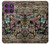 S3394 Graffiti Wall Hülle Schutzhülle Taschen für Motorola Edge 60 Pro