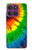 S3422 Tie Dye Hülle Schutzhülle Taschen für Motorola Edge 60 Pro