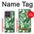 S3457 Paper Palm Monstera Hülle Schutzhülle Taschen für Motorola Edge 60 Pro
