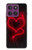 S3682 Devil Heart Hülle Schutzhülle Taschen für Motorola Edge 60 Pro