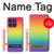 S3698 LGBT Gradient Pride Flag Hülle Schutzhülle Taschen für Motorola Edge 60 Pro