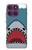 S3825 Cartoon Shark Sea Diving Hülle Schutzhülle Taschen für Motorola Edge 60 Pro