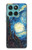 S0582 Van Gogh Starry Nights Hülle Schutzhülle Taschen für Motorola Edge 60 Fusion