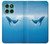 S0843 Blue Whale Hülle Schutzhülle Taschen für Motorola Edge 60 Fusion