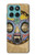 S0965 African Baluba Mask Hülle Schutzhülle Taschen für Motorola Edge 60 Fusion