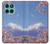 S1060 Mount Fuji Sakura Cherry Blossom Hülle Schutzhülle Taschen für Motorola Edge 60 Fusion