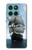 S1096 Sailing Ship in an Ocean Hülle Schutzhülle Taschen für Motorola Edge 60 Fusion