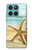 S1117 Starfish on the Beach Hülle Schutzhülle Taschen für Motorola Edge 60 Fusion