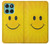 S1146 Yellow Sun Smile Hülle Schutzhülle Taschen für Motorola Edge 60 Fusion