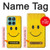 S1146 Yellow Sun Smile Hülle Schutzhülle Taschen für Motorola Edge 60 Fusion