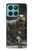 S1288 Dinosaur T Rex Museum Hülle Schutzhülle Taschen für Motorola Edge 60 Fusion