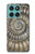 S1788 Ammonite Fossil Hülle Schutzhülle Taschen für Motorola Edge 60 Fusion