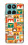 S1873 Western Pattern Hülle Schutzhülle Taschen für Motorola Edge 60 Fusion
