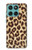 S2204 Leopard Pattern Graphic Printed Hülle Schutzhülle Taschen für Motorola Edge 60 Fusion