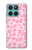S2213 Pink Leopard Pattern Hülle Schutzhülle Taschen für Motorola Edge 60 Fusion