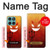 S2454 Red Cute Little Devil Cartoon Hülle Schutzhülle Taschen für Motorola Edge 60 Fusion