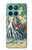 S2491 Hokusai Kirifuri Waterfall at Kurokami Hülle Schutzhülle Taschen für Motorola Edge 60 Fusion