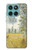 S2682 Claude Monet Fields In Spring Hülle Schutzhülle Taschen für Motorola Edge 60 Fusion