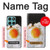 S2695 Fried Egg Hülle Schutzhülle Taschen für Motorola Edge 60 Fusion