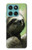 S2708 Smiling Sloth Hülle Schutzhülle Taschen für Motorola Edge 60 Fusion