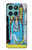S2837 The High Priestess Vintage Tarot Card Hülle Schutzhülle Taschen für Motorola Edge 60 Fusion