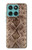S2875 Rattle Snake Skin Graphic Printed Hülle Schutzhülle Taschen für Motorola Edge 60 Fusion