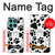 S2904 Dog Paw Prints Hülle Schutzhülle Taschen für Motorola Edge 60 Fusion