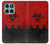 S2917 Biohazards Virus Red Alert Hülle Schutzhülle Taschen für Motorola Edge 60 Fusion
