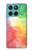 S2945 Colorful Watercolor Hülle Schutzhülle Taschen für Motorola Edge 60 Fusion