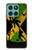 S2975 Jamaica Football Soccer Hülle Schutzhülle Taschen für Motorola Edge 60 Fusion