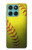 S3031 Yellow Softball Ball Hülle Schutzhülle Taschen für Motorola Edge 60 Fusion