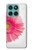 S3044 Vintage Pink Gerbera Daisy Hülle Schutzhülle Taschen für Motorola Edge 60 Fusion