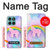 S3070 Rainbow Unicorn Pastel Sky Hülle Schutzhülle Taschen für Motorola Edge 60 Fusion