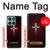 S3160 Christian Cross Hülle Schutzhülle Taschen für Motorola Edge 60 Fusion