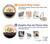 S3252 Bicycle Sunset Hülle Schutzhülle Taschen für Motorola Edge 60 Fusion