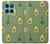 S3285 Avocado Fruit Pattern Hülle Schutzhülle Taschen für Motorola Edge 60 Fusion
