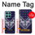 S3357 Navy Blue Bandana Pattern Hülle Schutzhülle Taschen für Motorola Edge 60 Fusion