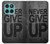 S3367 Never Give Up Hülle Schutzhülle Taschen für Motorola Edge 60 Fusion