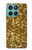 S3388 Gold Glitter Graphic Print Hülle Schutzhülle Taschen für Motorola Edge 60 Fusion