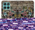 S3394 Graffiti Wall Hülle Schutzhülle Taschen für Motorola Edge 60 Fusion